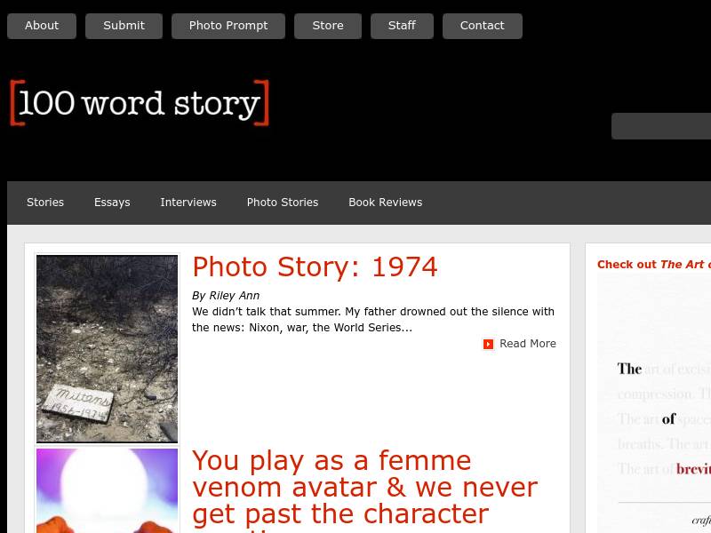 100 Word Story