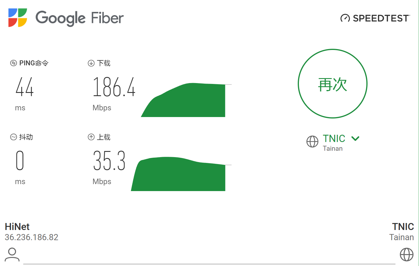 冲上云霄 speedtest 台湾直连