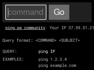 强大的网络工具推荐：Ping.pe - 在线 ping、mtr、dig 及 TCP 端口检查
