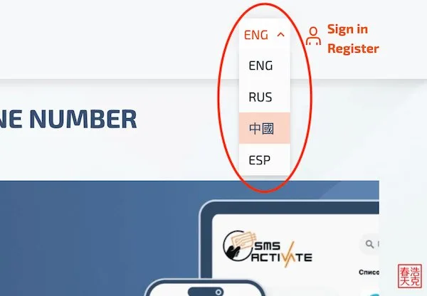 SMS-Activate 2025接码教学丨全球最大的短信验证接码平台 1 sms activate02 jpg