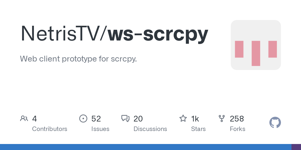 ws-scrcpy- 使用浏览器来对安卓手机进行远程控制