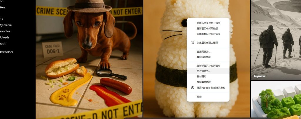 下载Sora图片素材