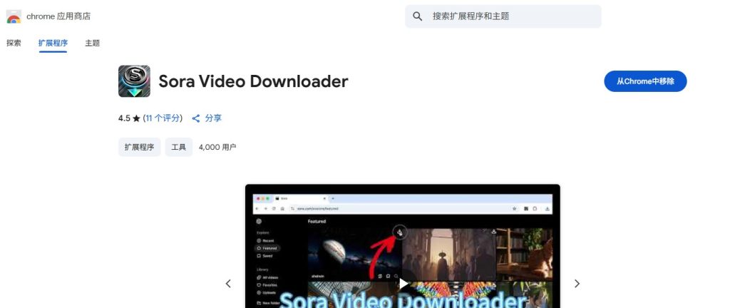 安装Sora下载插件