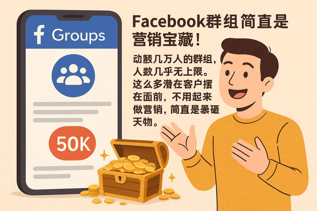 Facebook群组简直是营销宝藏
