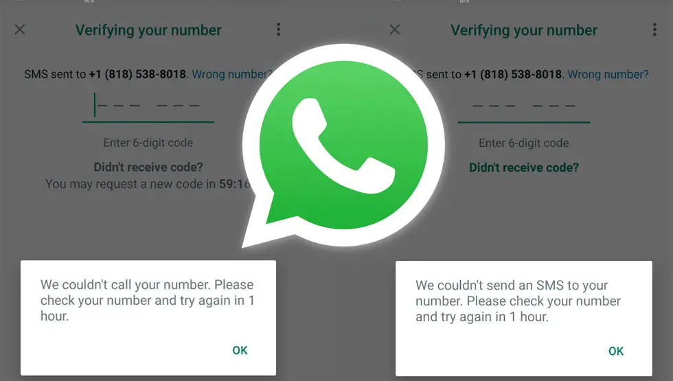 Google Voice 号码注册WhatsApp